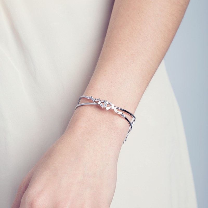 Bracelet semi-rigide en Argent