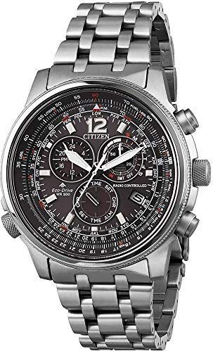Chronograaf - Grijs - Titanium - Radiogestuurd E660