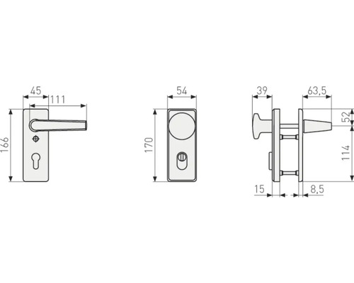 Beschermfitting voor gang KKZS700 F2