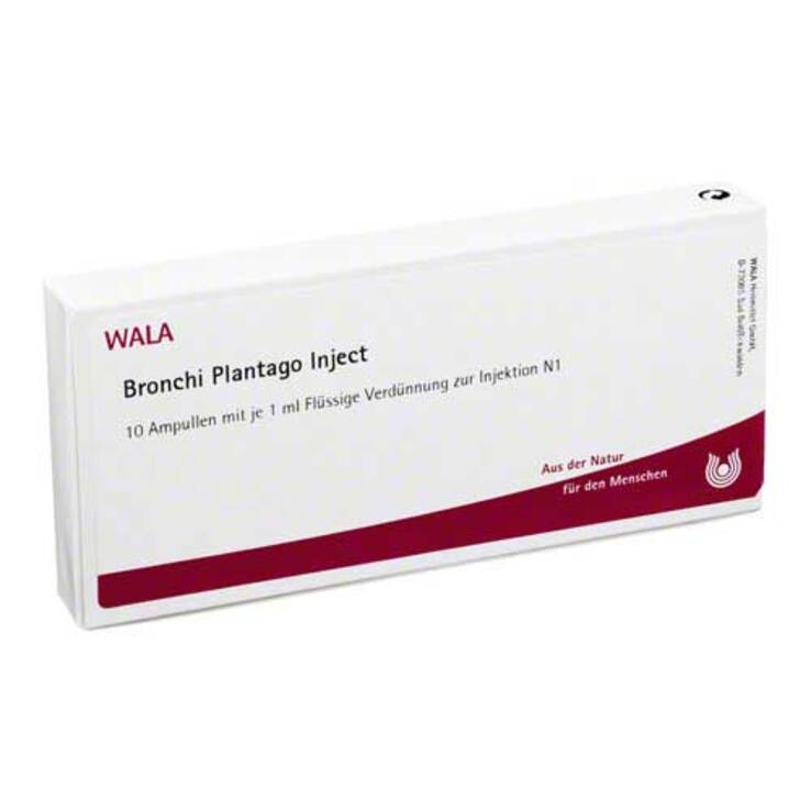 Bronchi Plantago Inject Ampullen, 10X1 ml