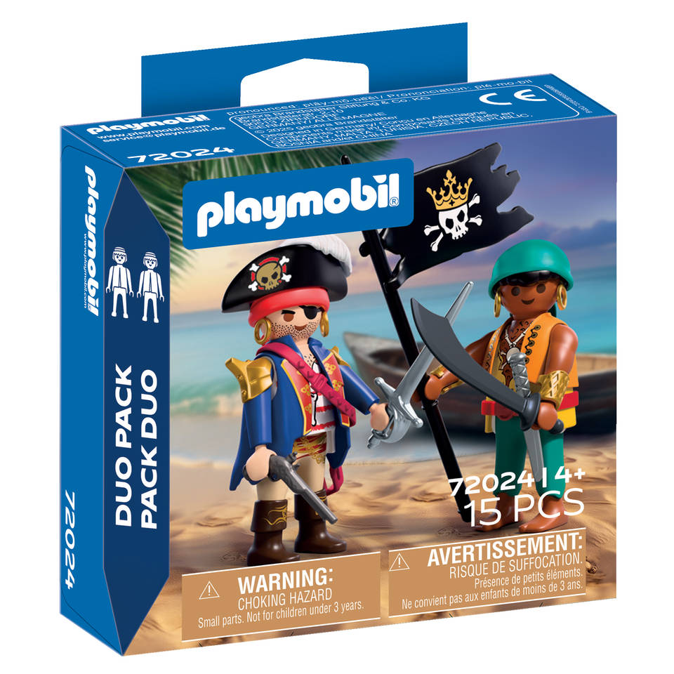 PLAYMOBIL DuoPack piraten 72024