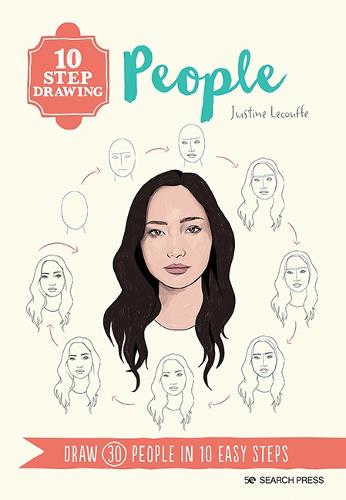 10 Step Drawing: People: Draw 30 People in 10 Easy Steps - 10 Step Drawing (Paperback)