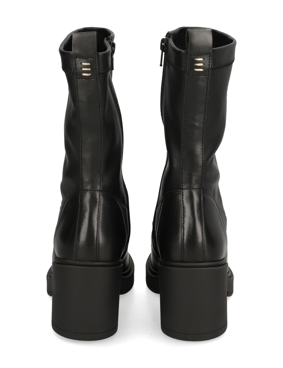 Glattleder Stiefelette
