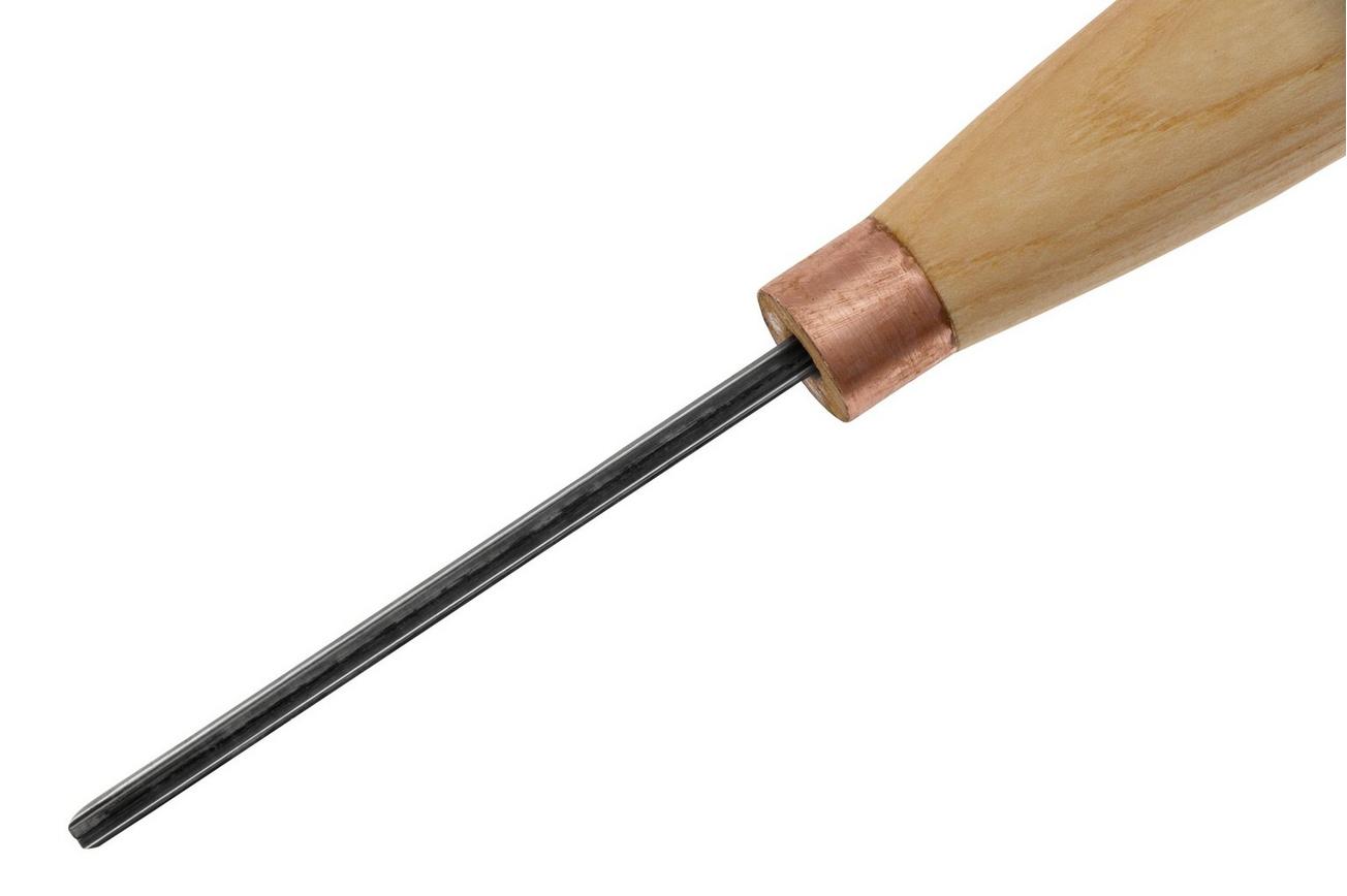 BeaverCraft Compact Straight V-Profile Chisel K12-02 Sweep 12, 2 mm, guts