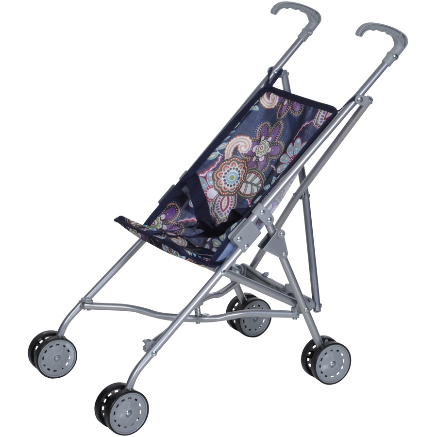 knorr toys® Puppenbuggy Sim - blue flowers