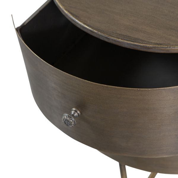 BePureHome Glossy Kastje - Metaal - Antique Brass
