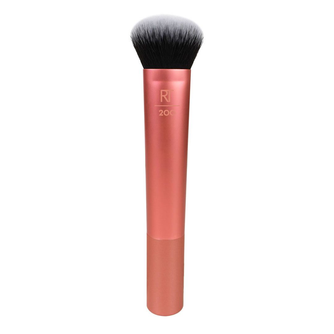 REAL TECHNIQUES  Expert Face Brush Nº 200, Pincel de Base - 1un