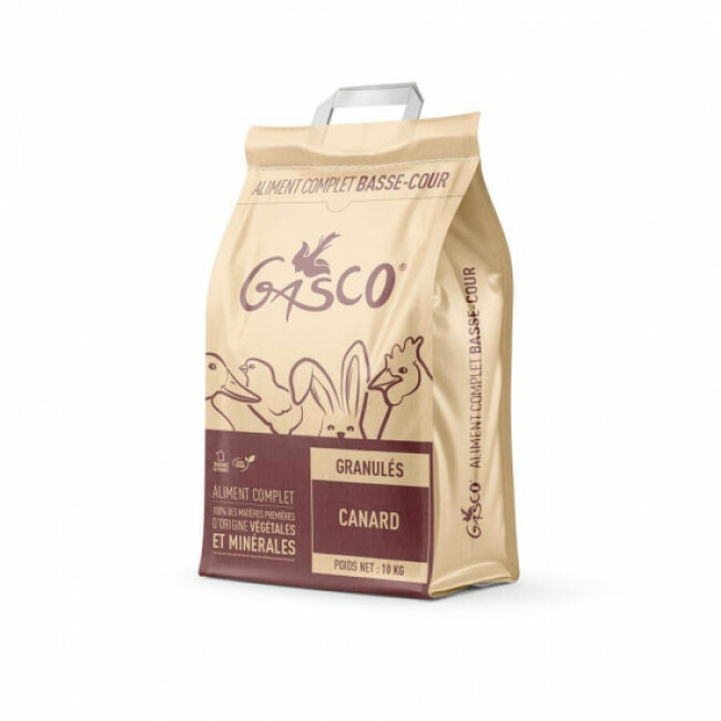 Alimentation granulés Gasco pour canard et oie