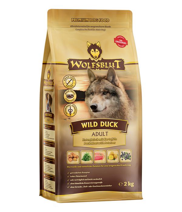 WOLFSBLUT Trockenfutter Wild Duck Adult Ente &