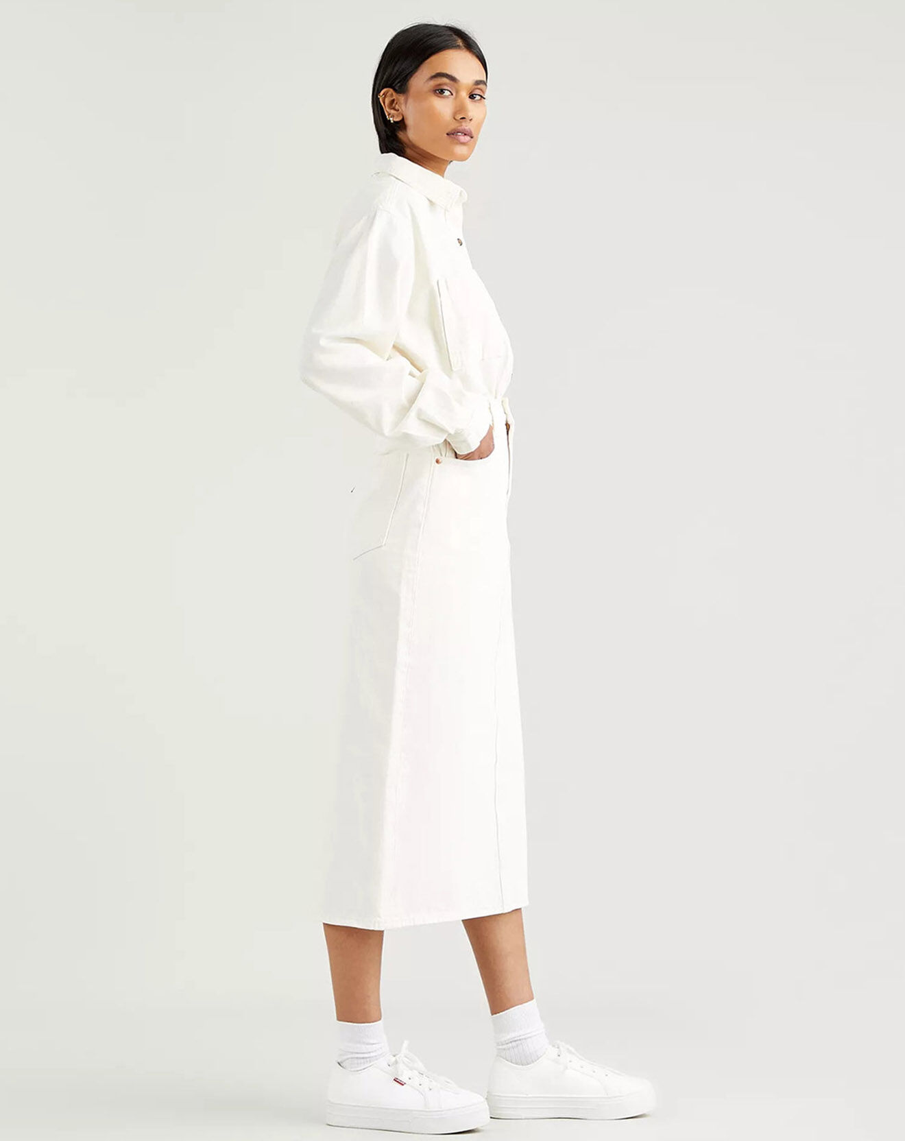 Levi's® Jupe 70's midi écrue