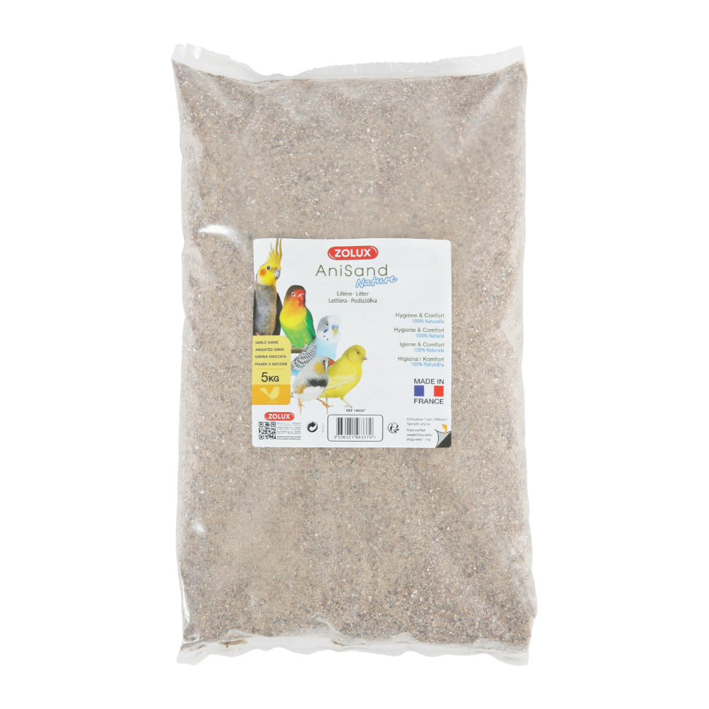 Litière sable anisand nature (lot de 3)