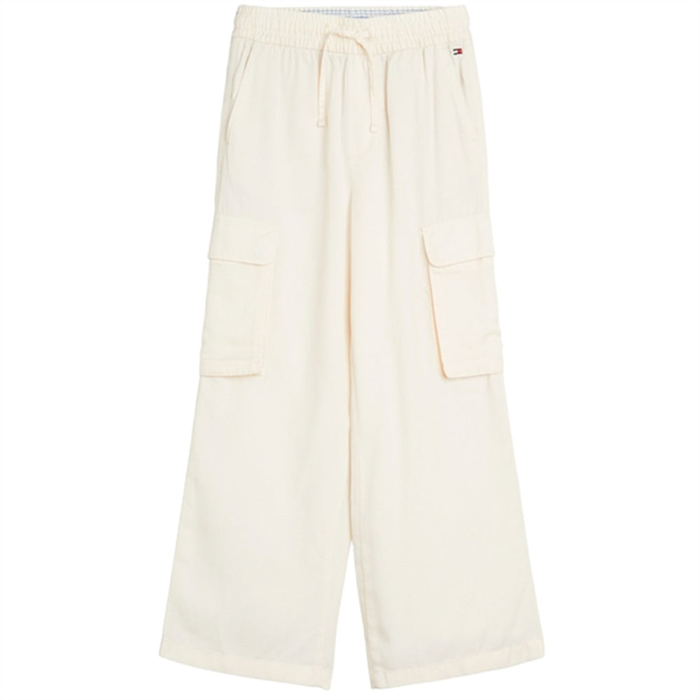 Køb Tommy Hilfiger Satin Cargo Bukser Calico