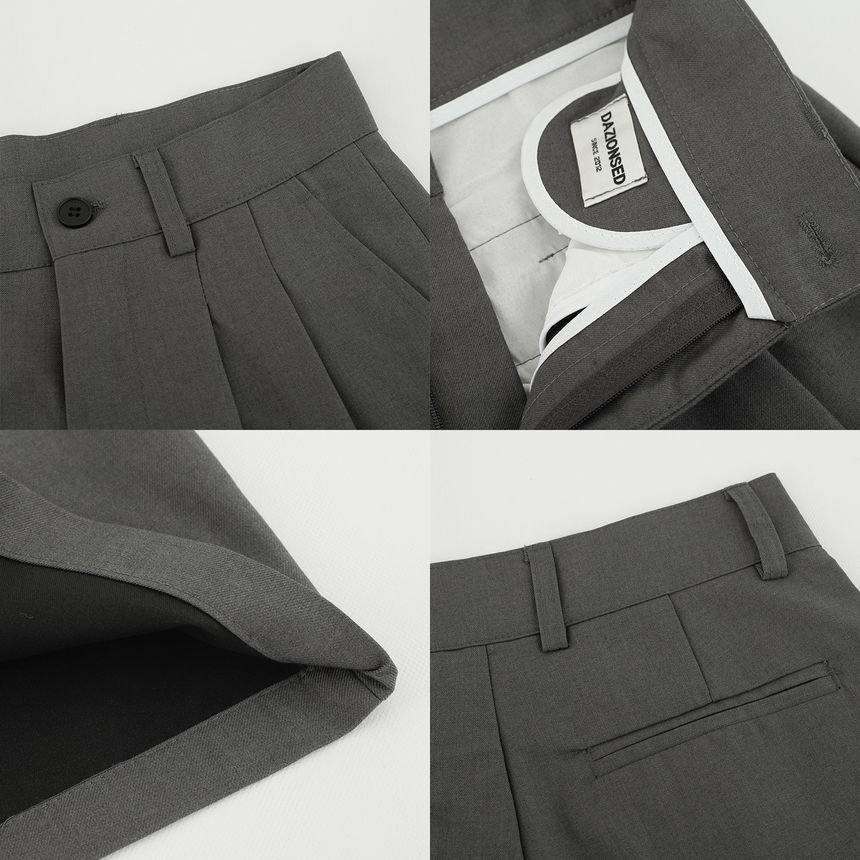 DAZO Studios - Hoge taille wijde broekspijpen