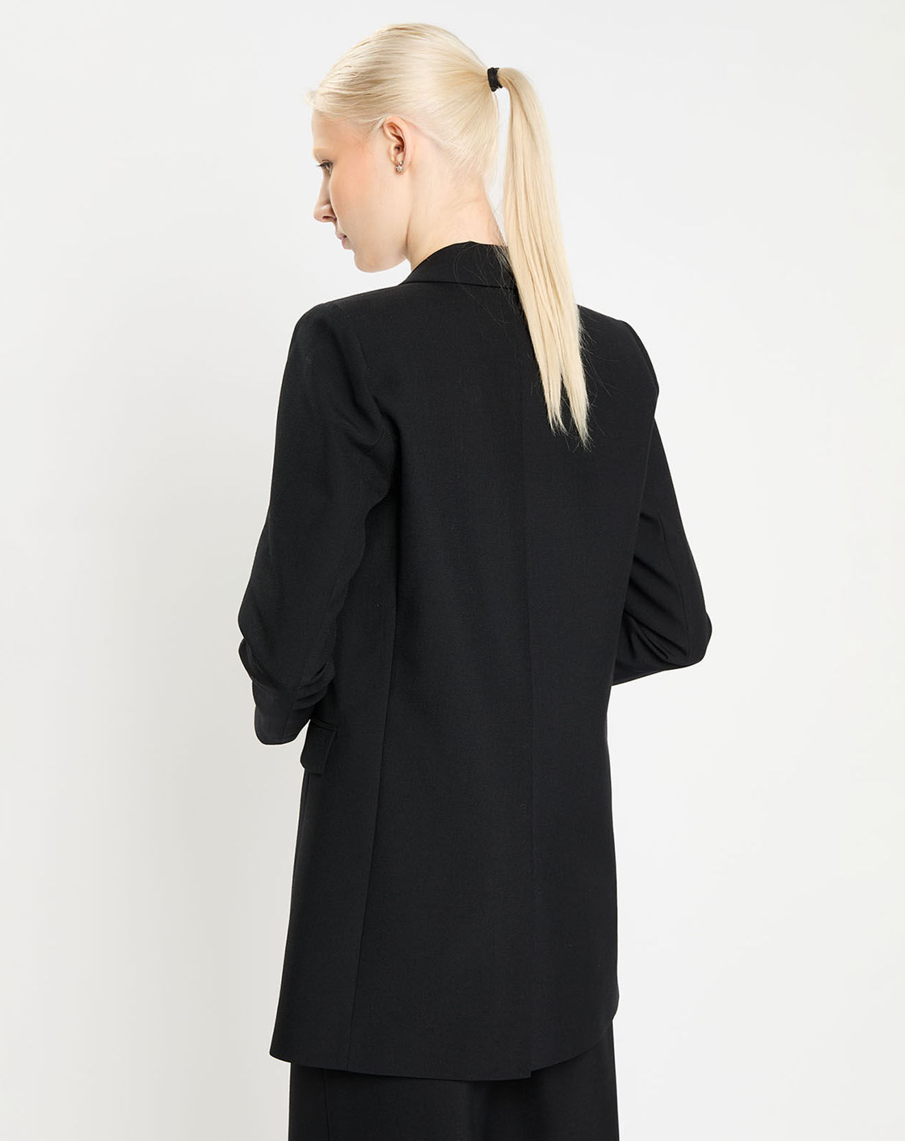 Zapa Veste en Laine mélangée Victorine noire