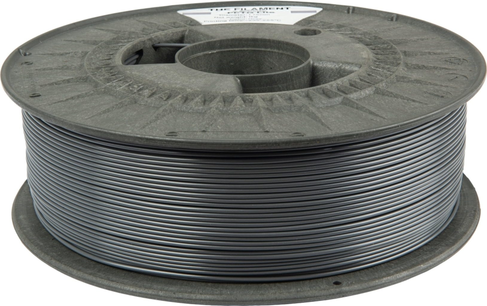 The Filament  PETG Lite Grey, 1,75 mm / 1000 g    Technisches PETG für zuverlässige Alltagseinsätze in Grey