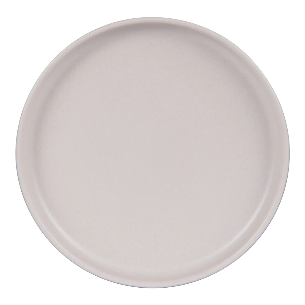 Assiette à dessert Uno crème 22 cm (lot de 6) Table passion