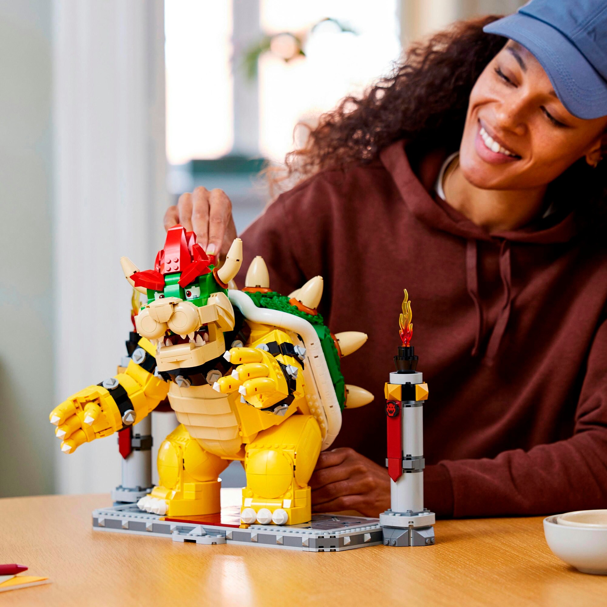 LEGO Konstruktionsspielzeug Super Mario - Der mächtige Bowser