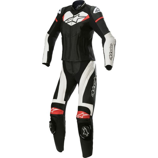 Alpinestars - Combinaison femme Stella GP Plus - 2 pièces Noir / Blanc / Rouge