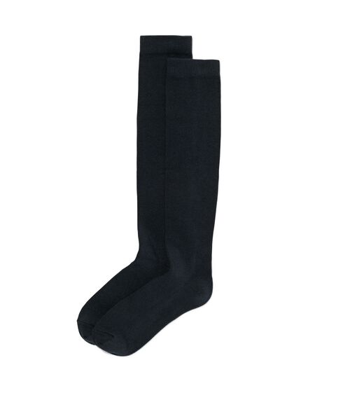 2 paires de mi-bas femme noir