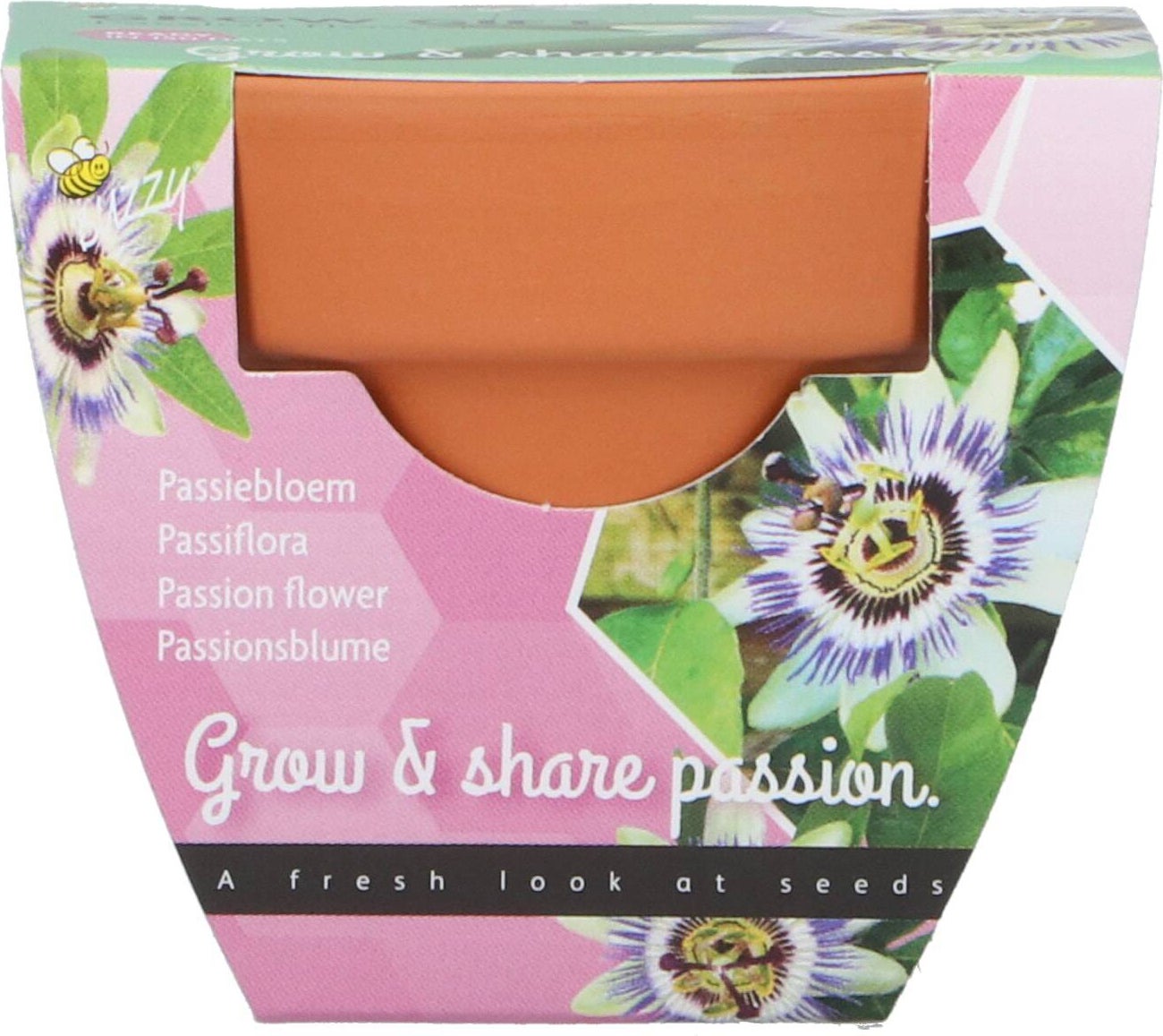 Buzzy bloemenzaad kweekset Passiebloem (Passiflora)