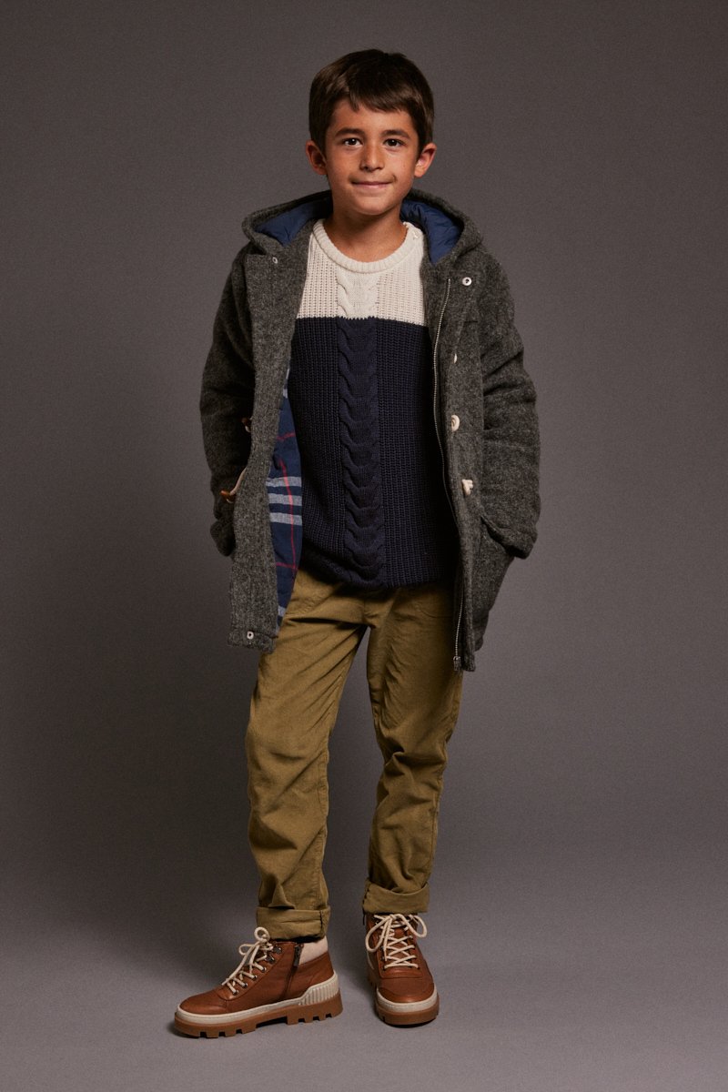 Duffle-coat Kids - drap de laine