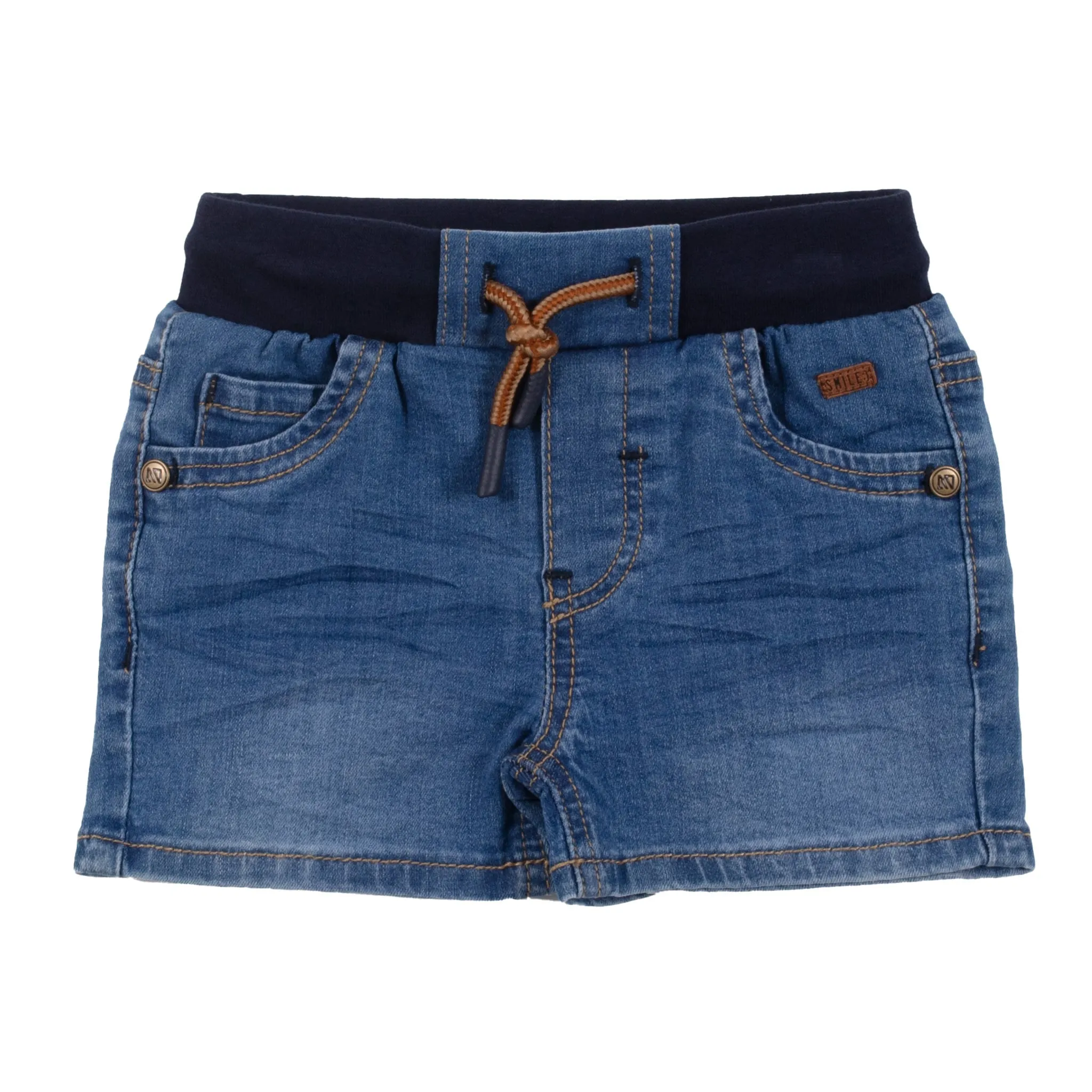 Nanö Bermuda Denim Océan 6-24mois