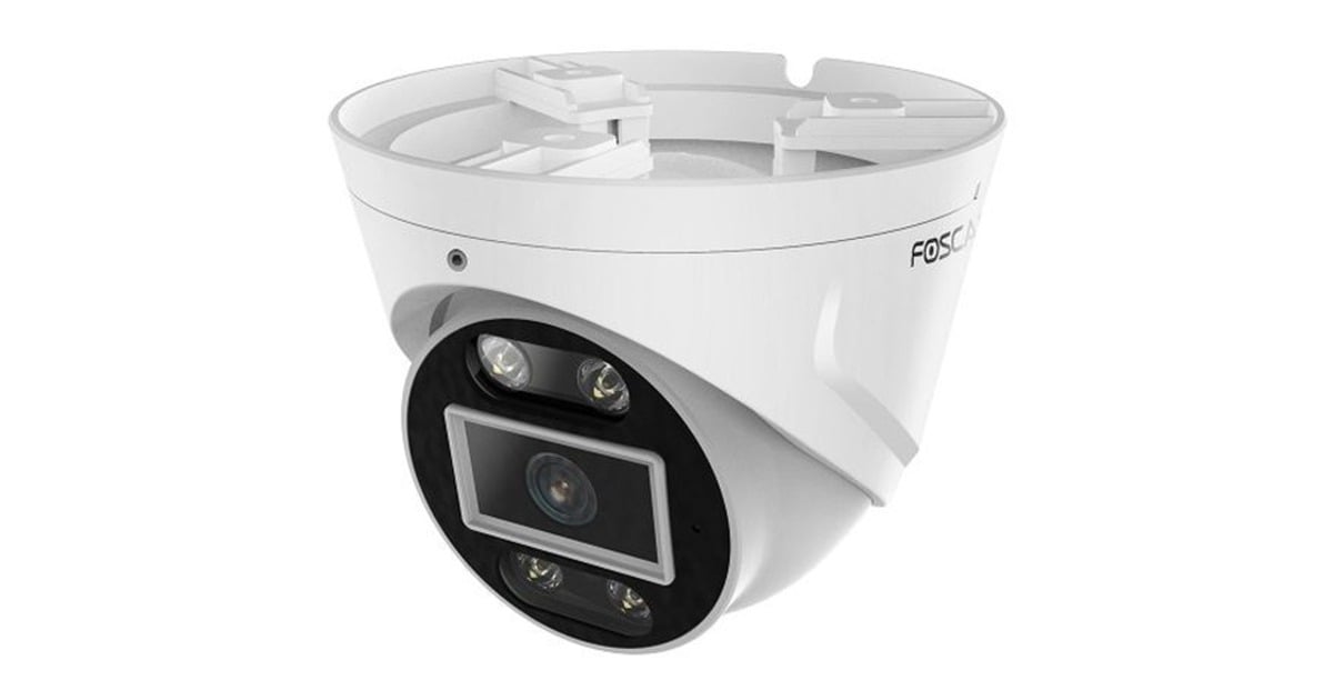FoscamT5EP, 3K QHD PoE IP turret camera  (Wit)