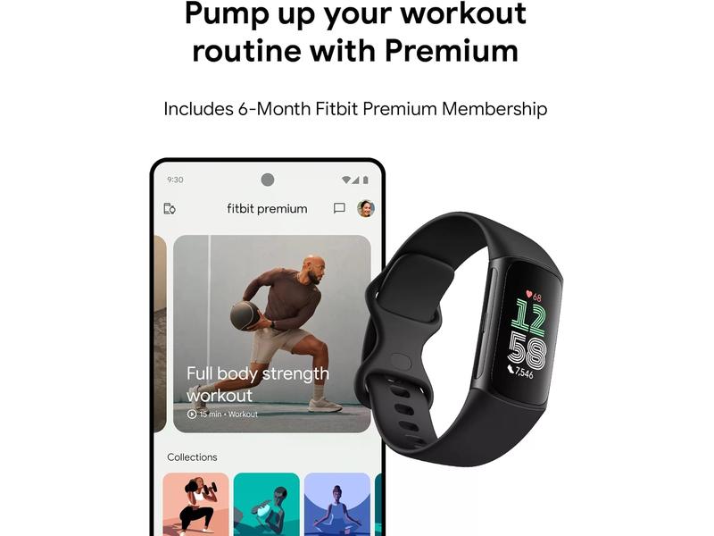 Fitbit Activity Tracker Charge 6 Fitness-Tracker