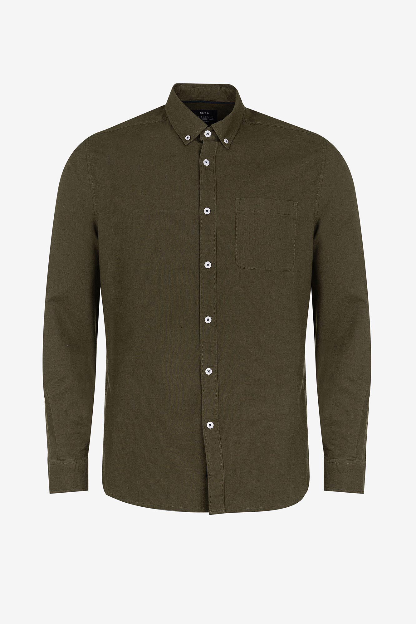 Camisa Oxford de Corte Regular