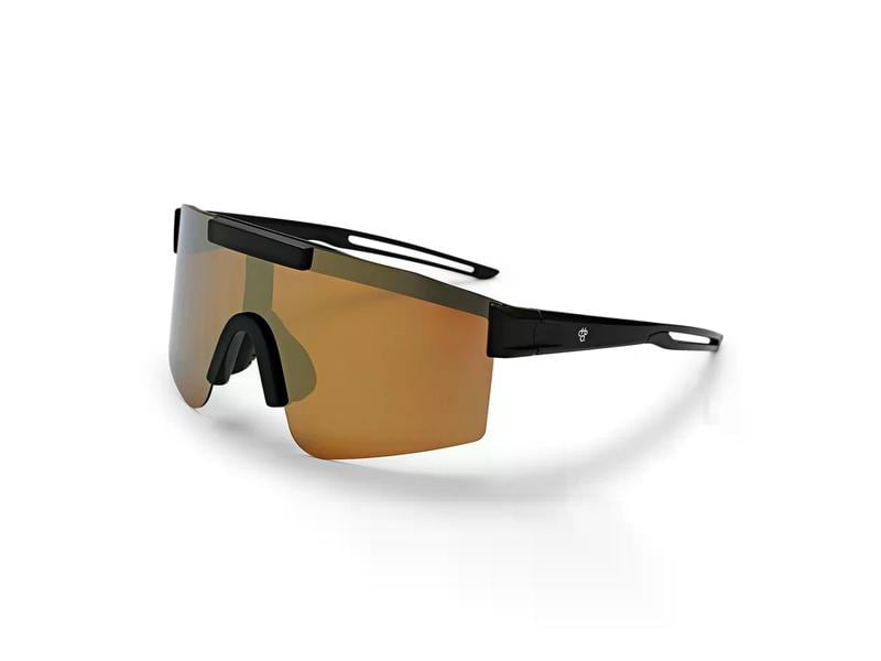 CHPO Sonnenbrille Luca Schwarz/Braun Unisex Sonnenbrille