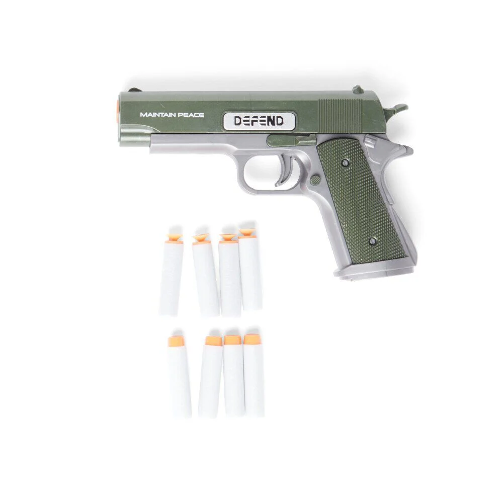Pistolet fléchette plastique - 4 modèles
