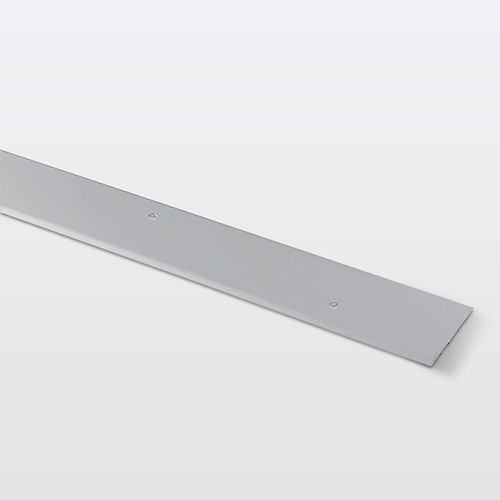 Barre de seuil extra-large en aluminium décor métal mat GoodHome 100 x 930 mm