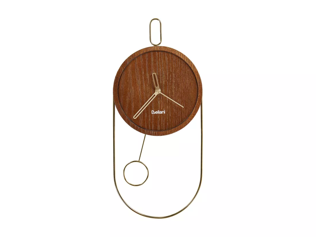 Horloge murale SIERRE 20 cm Marron foncé