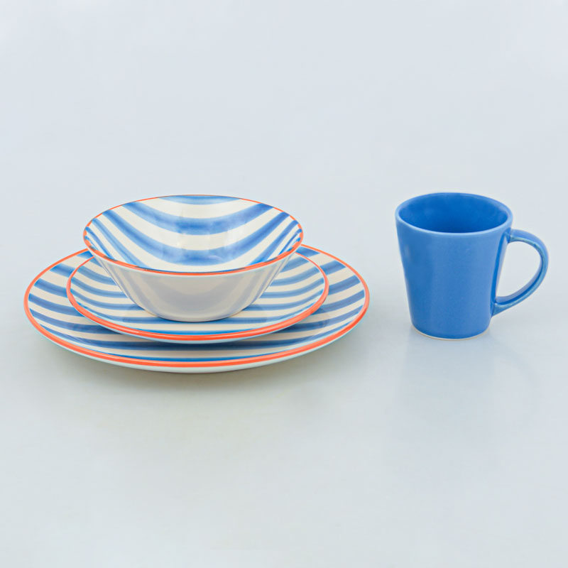 Assiette plate 'Parasol'