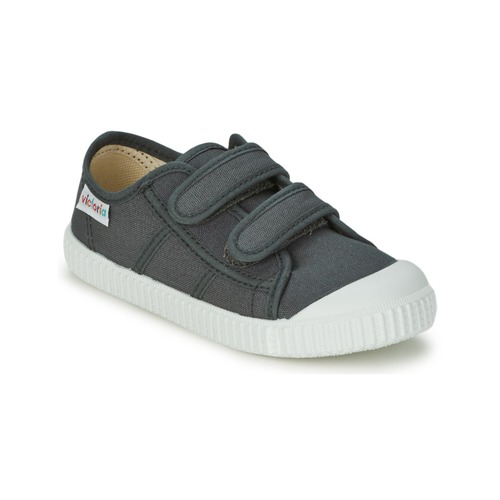 Victoria - BLUCHER LONA DOS VELCROS - Anthracite