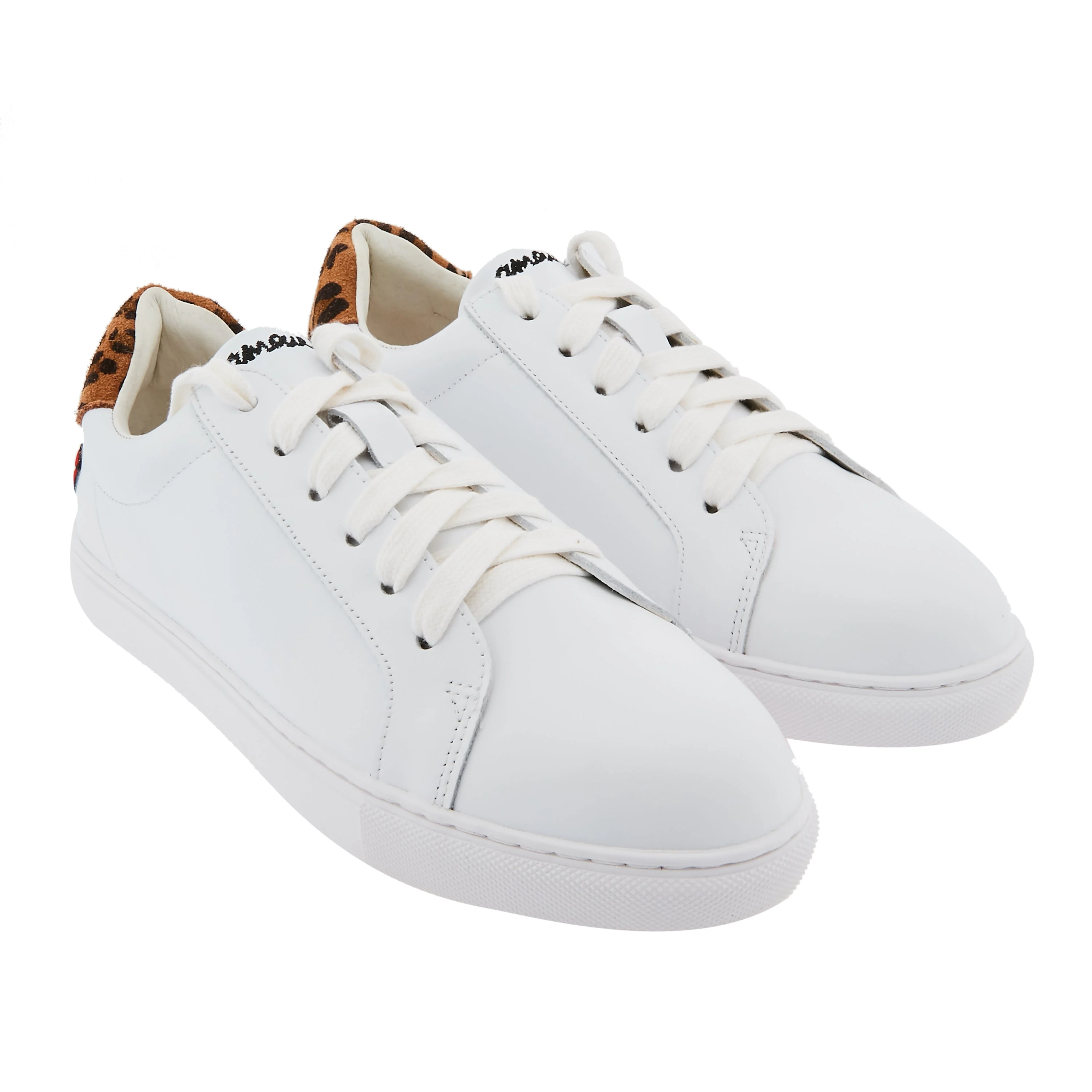SIMONE PETIT AMOUR - Sneakers en cuir | Blanc
