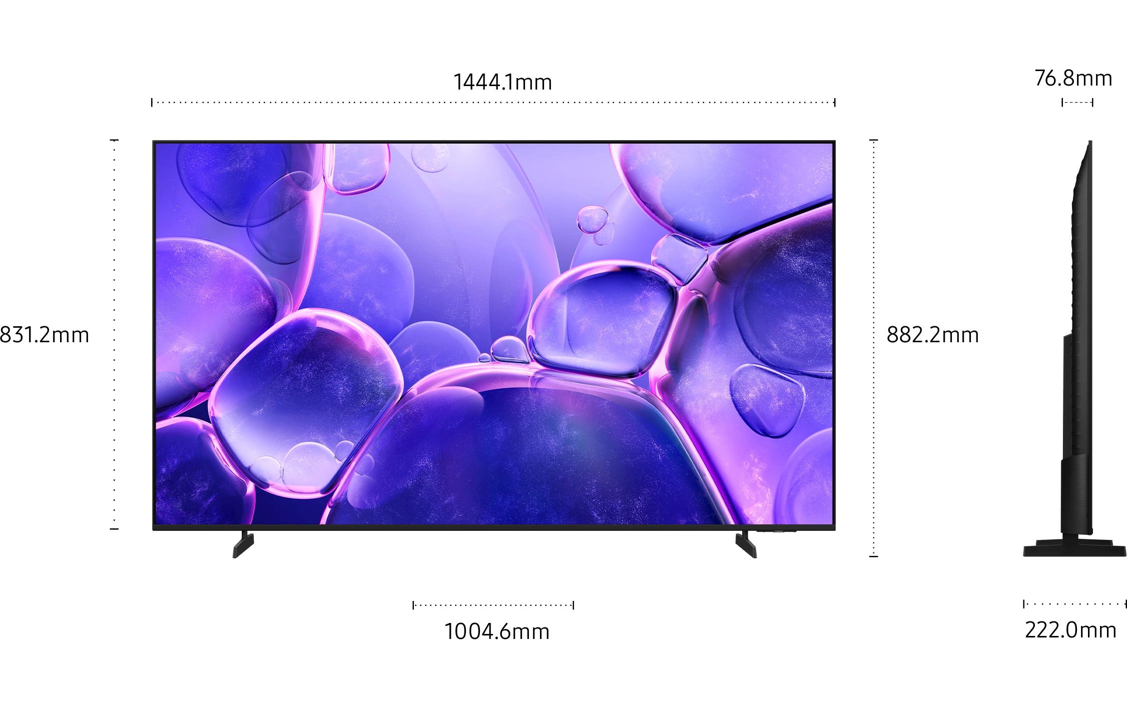 TV UE65U8000F 65'' U8000F Crystal UHD 4K TV, 2025<br>60 Hz, 4K (3.840 x 2.160), Crystal Processor 4K, 20W 2CH