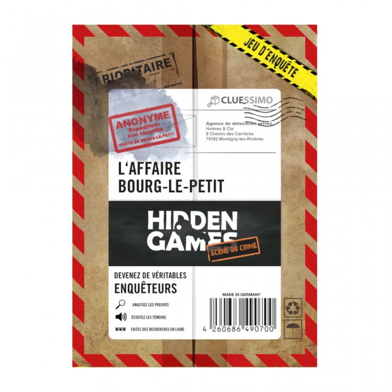 Hidden Games l'affaire Bourg le petit