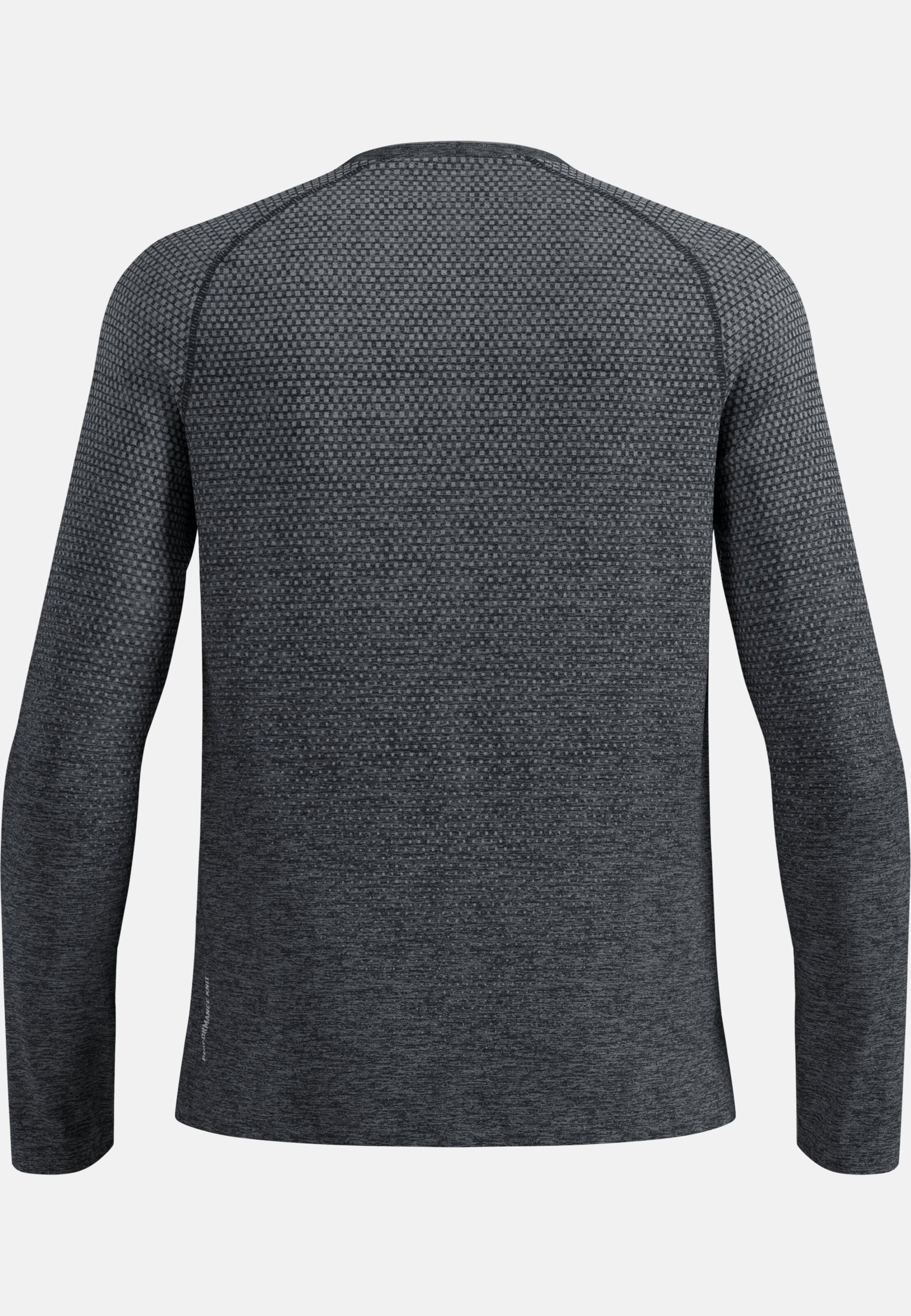 Essentials Seamless Langarm-Laufshirt in grey melange