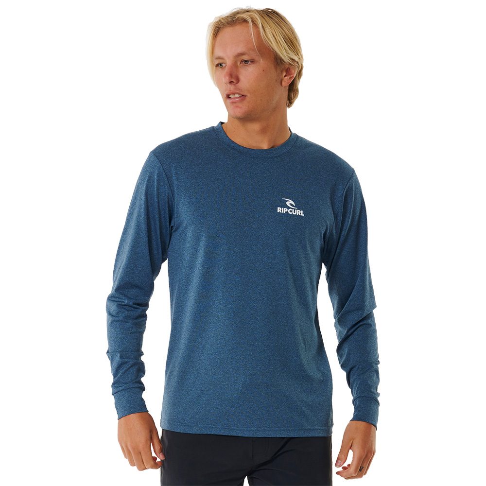 Rip Curl Stack UPF UV-Shirt Herren navy marle