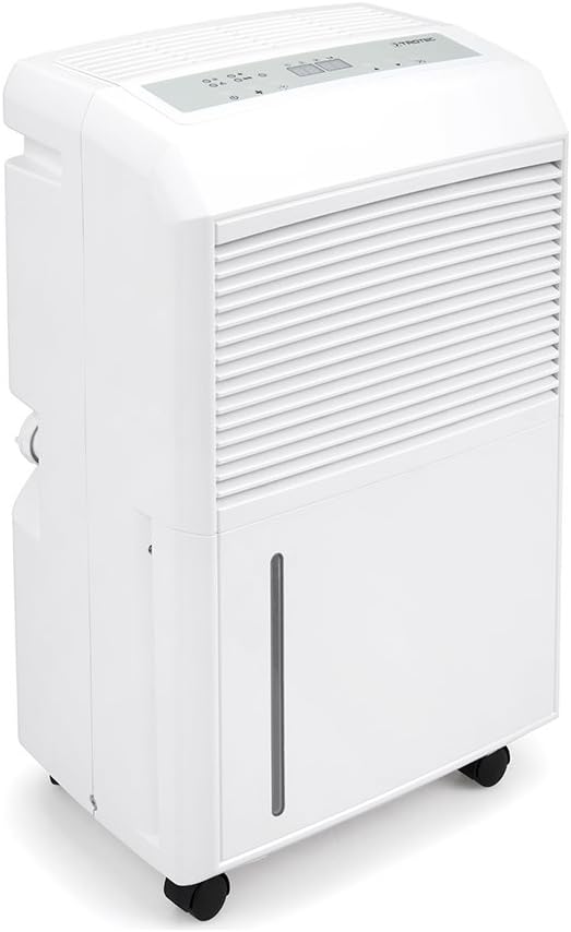 TROTEC Raumentfeuchter elektrisch TTK 90 E – Leistung 30 L/Tag – Fläche 90 m² / 230 m³ – Entfeuchtungsgerät mit Autoabschaltung
