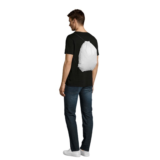 Mochila impermeável/resistente à água para esportes/academia Sols com cordão
