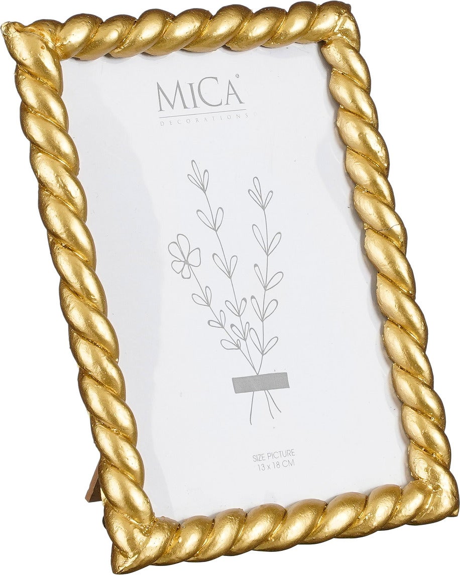 Mica Decorations fotolijst Windsor goud 13 x 16 cm