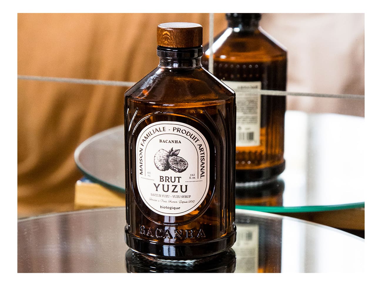 Sirop Bio yuzu - 40 cl - Bacanha
