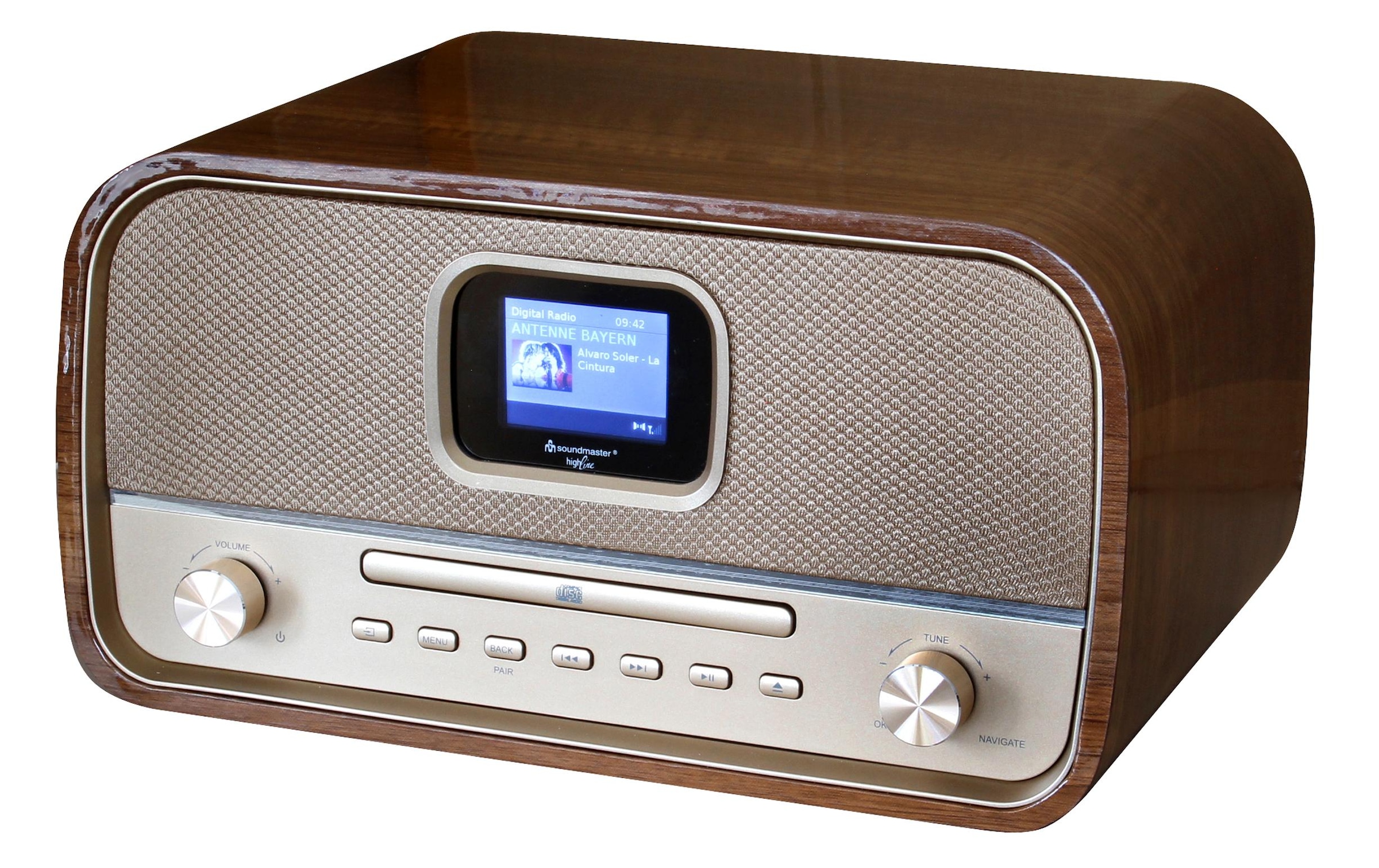 Soundmaster CD-Radiorecorder »DAB970« (Bluetooth Digitalradio (DAB+) | FM-Tuner )