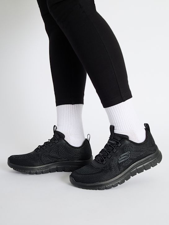 Skechers GRACEFUL 4.0 Slip-Ons Schwarz