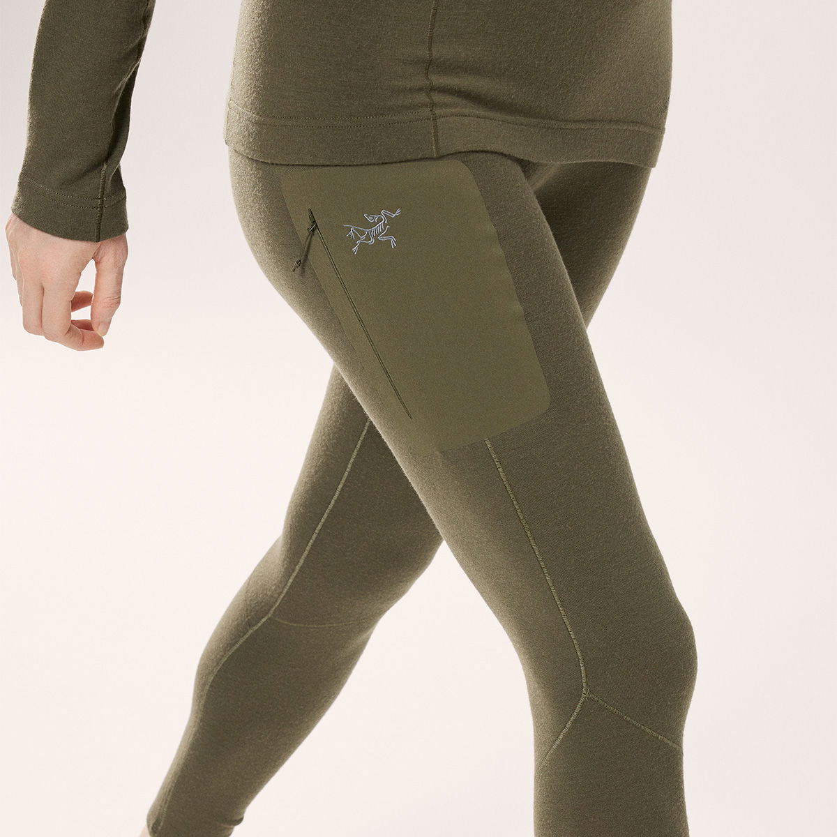 Arc'teryx Satoro Merino Wool Bottom uldunderbukser, Dame (Tatsu)