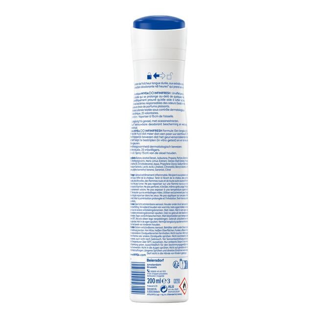 NIVEA Fresh Natural Deodorant Spray 200 ML
