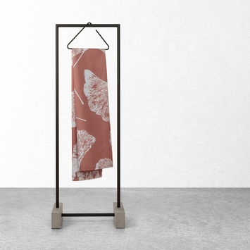 Sealskin douchegordijn mare 180x200cm donker roze/wit