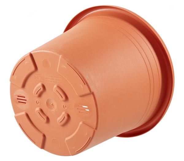 Dehner Kunststoff-Blumentopf Cylindro, rund